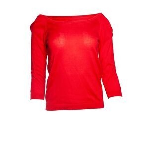 Maison Margiela Red knitted top